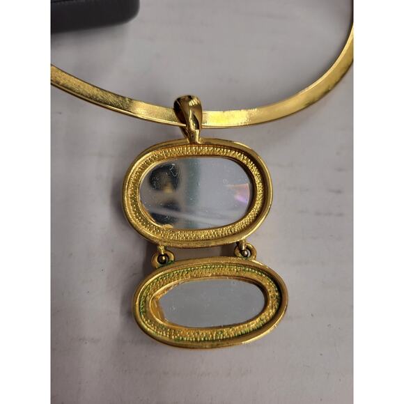 Worthington Necklace Tiger Eye Gold - Picture 4 of 4